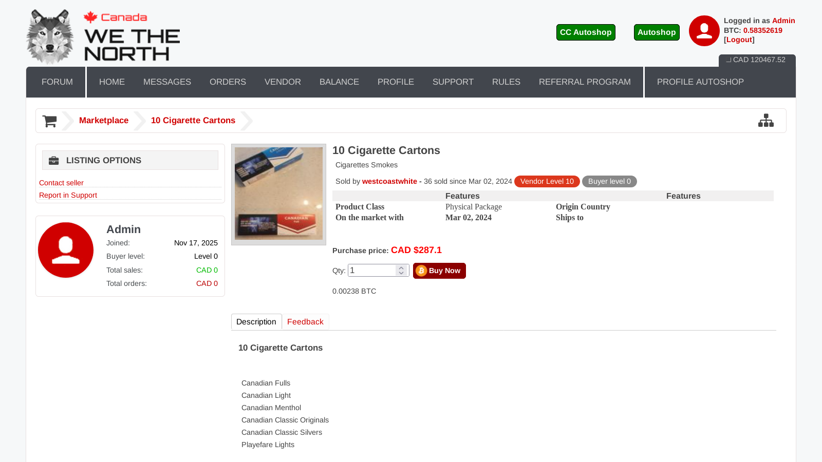 Main Market Dashboard